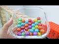 Marble Run Race ☆ HABA Slope, Dump Truck & Concrete Mixer Truck #05