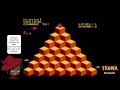 NES Q-Bert Gameplay | Trowa Goes Retro