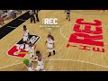 NBA 2K22 Rec Near Triple Double