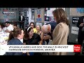 WATCH: Kamala Harris And Tim Walz Meet Campaign Volunteers And Staff In Phoenix, Arizona