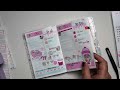 Plan With Me | Hobonichi A6 Weekly | Health and Wellness Journal