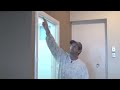 How to paint a door frame or door jamb - (correct technique)
