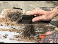 How To: Start A Fire Using A Magnesium Rod And Saw 💯REAL BUSHCRAFT💯