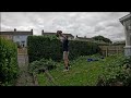 Satisfying HEDGE cutting! HOW to cut a hedge and CLEAN up! The BEST skin fade you will see!