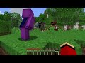 JJ and Mikey HIDE From Poppy Playtime Chapter 3 MONSTERS in Minecraft Challenge - Maizen