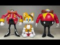 PERFECT? Nendoroid Miles Tails Prower Sonic the Hedgehog Figure Review Chaos Emeralds Jakks Pacific