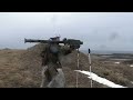 Marines Fire FIM-92 Stinger Missiles in Norway