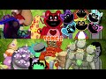 MonsterBox: DEMENTED DREAM ISLAND with Mini Smiling Critters | My Singing Monsters TLL Incredibox