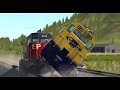 BeamNG.drive | MULTI-TRACK DRIFTING Trains