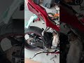 2007 Yamaha R1 with no exhaust