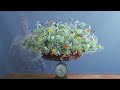 Cow Parsley Wildflower Arrangement /  Weeds Become Art / Bringing Spring Home / Spring Home Decor