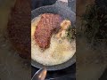 How To Make Pan Seared Butter Basted Steak | The Best Steak Recipe