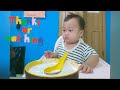 Mukbang Susu Es Teler || Bayi doyan makan #seaneerawan #bayilucu