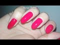 OPI DUTCH TULIPS- Nail Polishes Swatch and Review- Almond Natural Nails | Rose Pearl