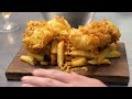 POV: Cooking The Best FISH & CHIPS You'll Ever Have (Restaurant Quality)