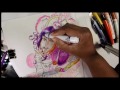 How to Layer Crayola Marker Tutorial