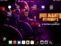 Playing five nights at Freddy’s part 1