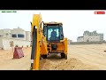 JCB 3DX backhoe loader working electrical construction