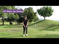 Warm up to avoid injuries - Golf With Michele Low