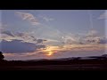 Time lapse short film sunset