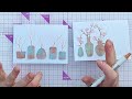 GET THE LOOK! Using Basic Shape Dies as Dupes for Vase Dies : Clean Simple Card Tutorial [2024/105]