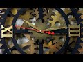 steampunk gear wall clock