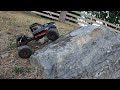 epic trail rock crawling pt.1. ##hobby #rccar #redcat #tinytrucks #axial #rchobbies