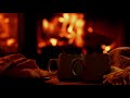 Relaxing Jazz Piano and Saxophone Music With a Fireplace and Hot Cocoa  (1 hour)