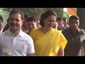 First Visuals | Rahul Gandhi and Priyanka Gandhi arrive at AICC headquarters | Delhi #electionresult