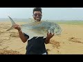 💥பதினைந்து கிலோ பாறை மீன் கரையோரத்தில் பிடிபட்டது | GT Fish | Fishing Video | #fishing