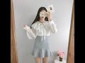 #2022 Korean Outfits Ideas|Mini Skirt With Top Design|Korean Outfits|#Summer Outfits|#koreanoutfits