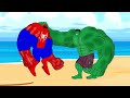 Rescue HULK Family, CAPTAIN AMERICA vs Evolution Of MECHA SUPERMAN: Who Is The King Of Super Heroes?