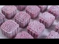 Taro Snow Skin Mooncake , soft and chewy｜Homemade taro paste