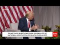 FULL EVENT: Trump Gives Fiery Interview At National Association Of Black Journalists Convention Q&A