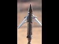 Dull vs Sharp Broadheads #shorts #deer #deerhunting #archery