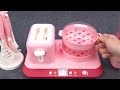99 Minutes Satisfying with Unboxing Cute Pink Ice Cream Store Cash Register ASMR | Review Toys
