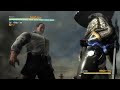 Raiden punching Armstrong but with Find Your Flame playing