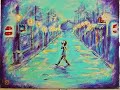 The Light's Always Got My Back Hurricane Katrina - Chaunine Joy - Acrylic on Canvas