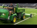 How Super Bowl Fields Are Deep Cleaned And Prepped For Game Day | Deep Cleaned | Insider