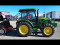 Tractors Unloading at NFMS Championship Tractor Pulls 2024 Freedom Hall