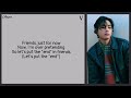 FRI(END)S by Kim Taehyung (V) of BTS song lyrics | aaysa