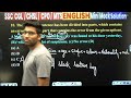 English Mini Mock Test Solution | English Grammar Mini Mock by RWA | SSC CGL, CHSL, CPO, MTS