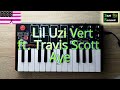 Lil Uzi Vert - Aye ft. Travis Scott (instrumental piano remake)