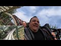 Riding Python Roller Coaster at Efteling! Multi Angle POV 4K 60FPS The Netherlands