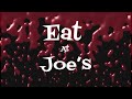 Eat At Joe's - Proof of Concept