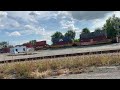 CSX Container Train in Fostoria, Ohio! | Railfanning | Intermodal Train