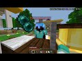 We Built a McDonalds in Skywars... And TRAPPED It