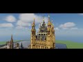 Building Big Ben & The Palace of Westminster in Minecraft