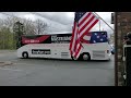 Doug Mastriano for Pennsylvania Governor. Hazelton rally bus arrival