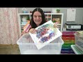 Scrapbookers & Card Makers Dream!🎨 I bought an 80 year-old lady's craft supply collection - Bin 36